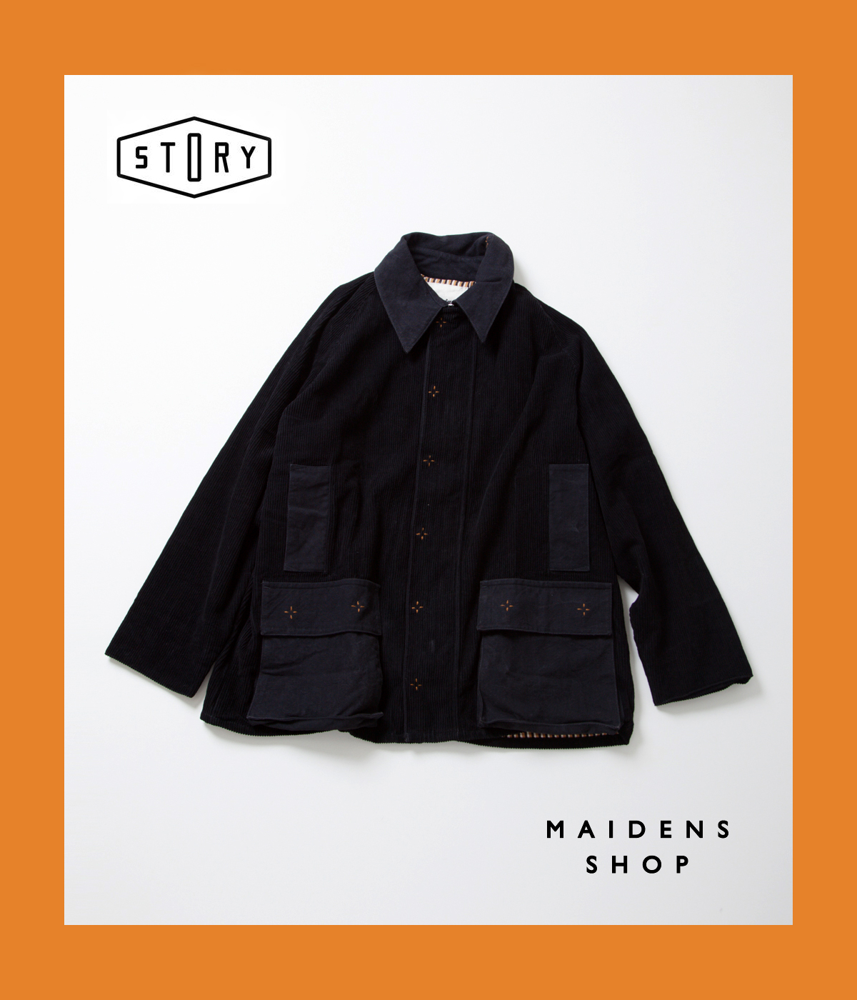 EXCLUSIVE COLLECTION “STORY mfg. for MAIDENS SHOP / IRON BLACK ...