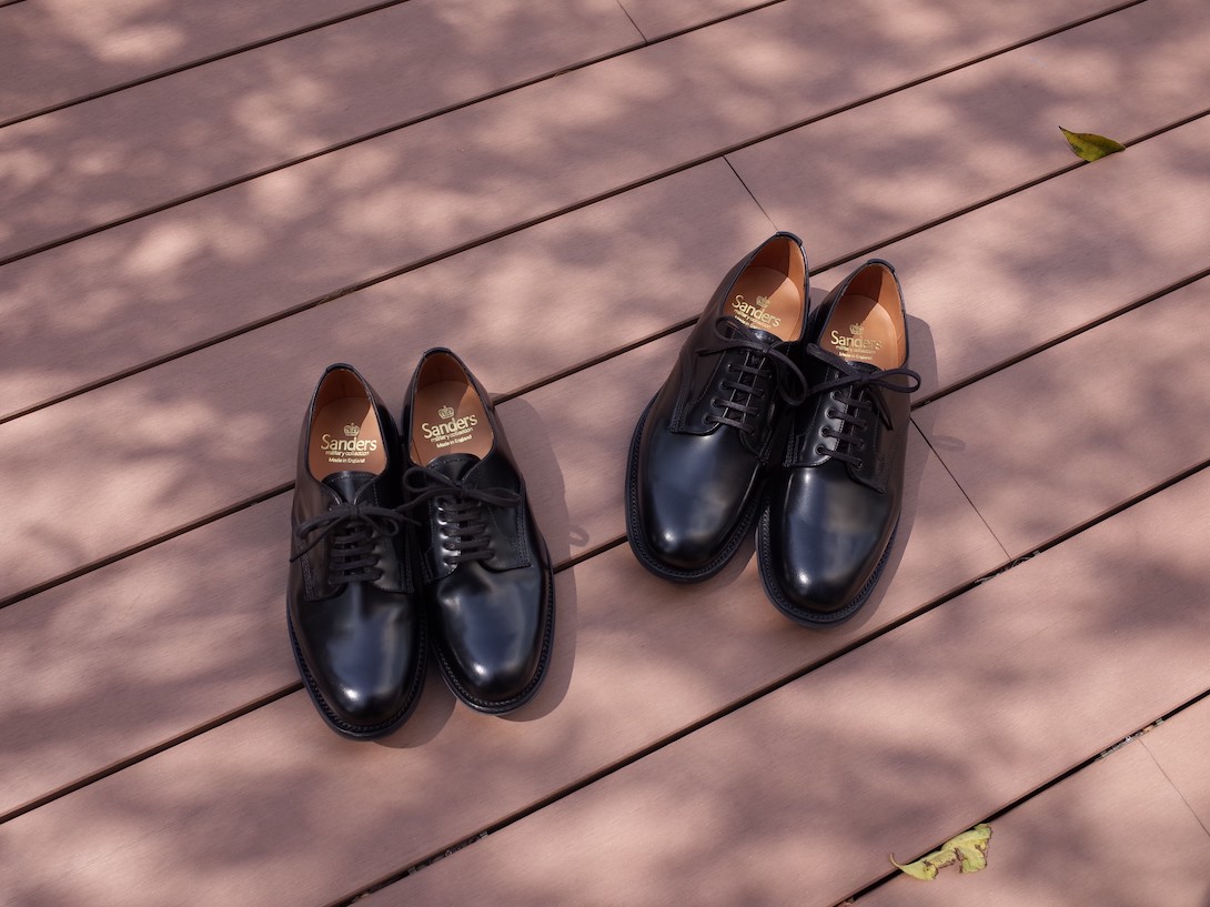 SANDERS “Military Derby Shoe” | well-made by MAIDENS SHOP