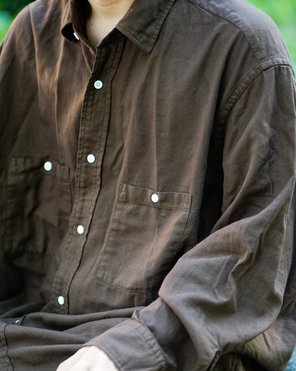 HERILL “Cotton Cashmere Brush Workshirt” | well-made by