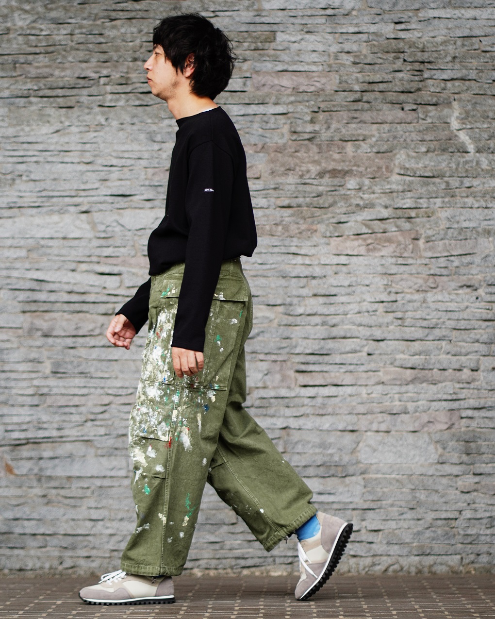 ワークパンツ/カーゴパンツHERILL へリル Duck Splash Cargo Pants ...