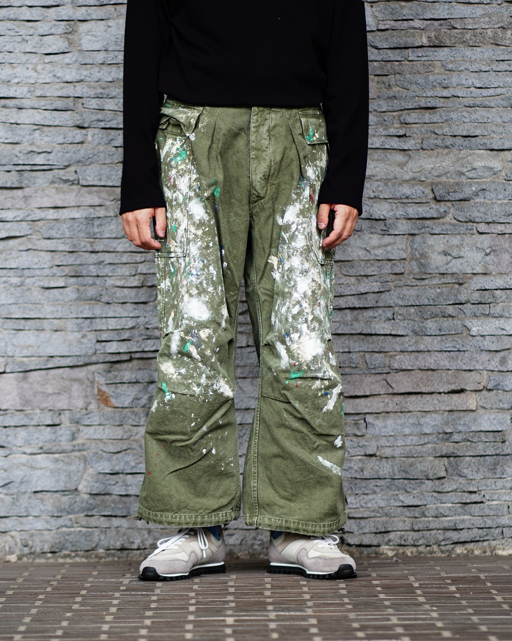 HERILL”Duck Splash Cargopants” | well-made by MAIDENS SHOP