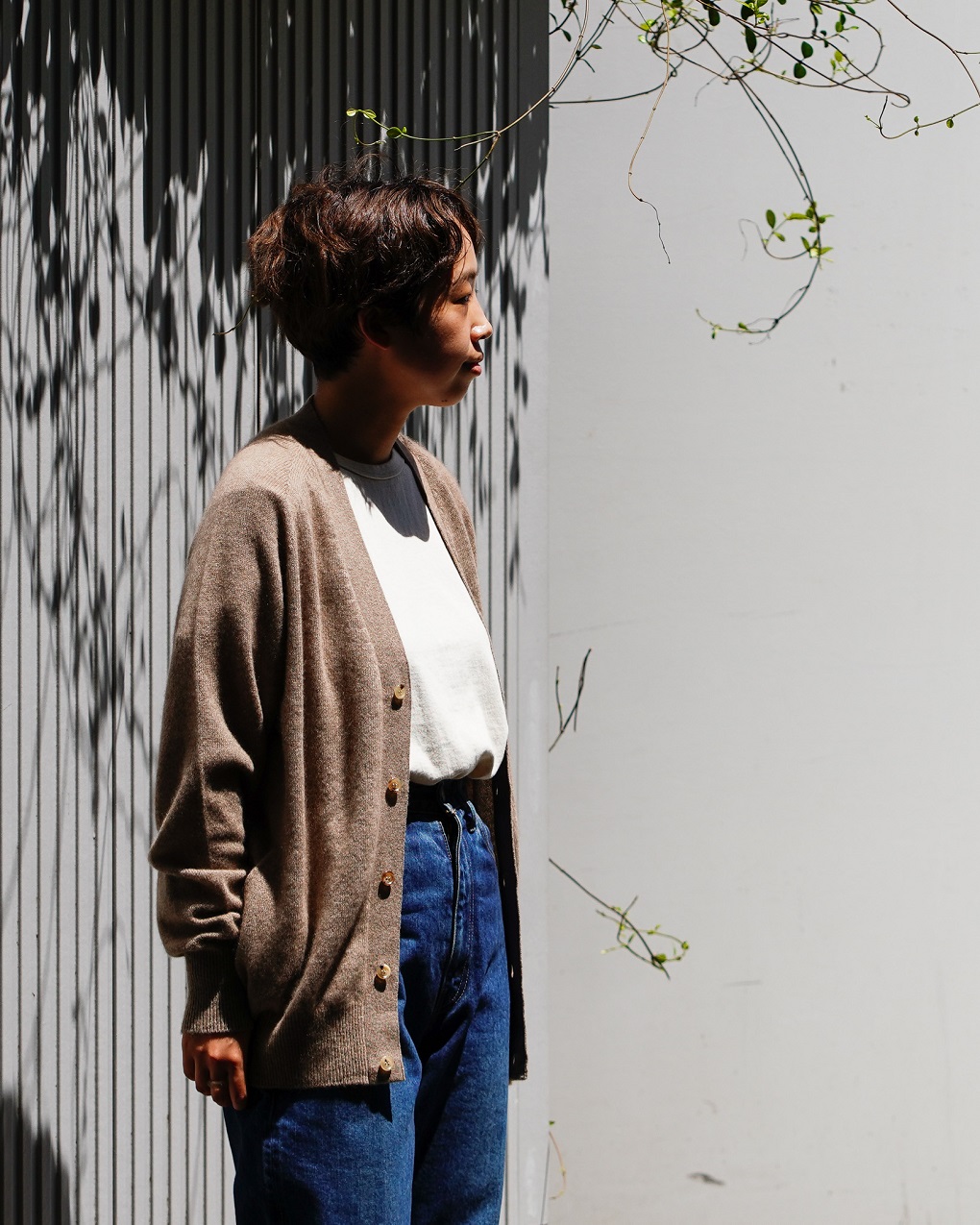 HERILL”Wholegarment Pullover＆Cardigan”   well made by MAIDENS SHOP