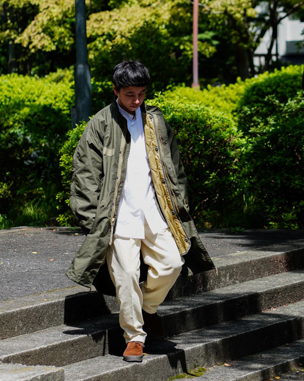 CIOTA M-65 Fishtail parka size 4袖口18cm