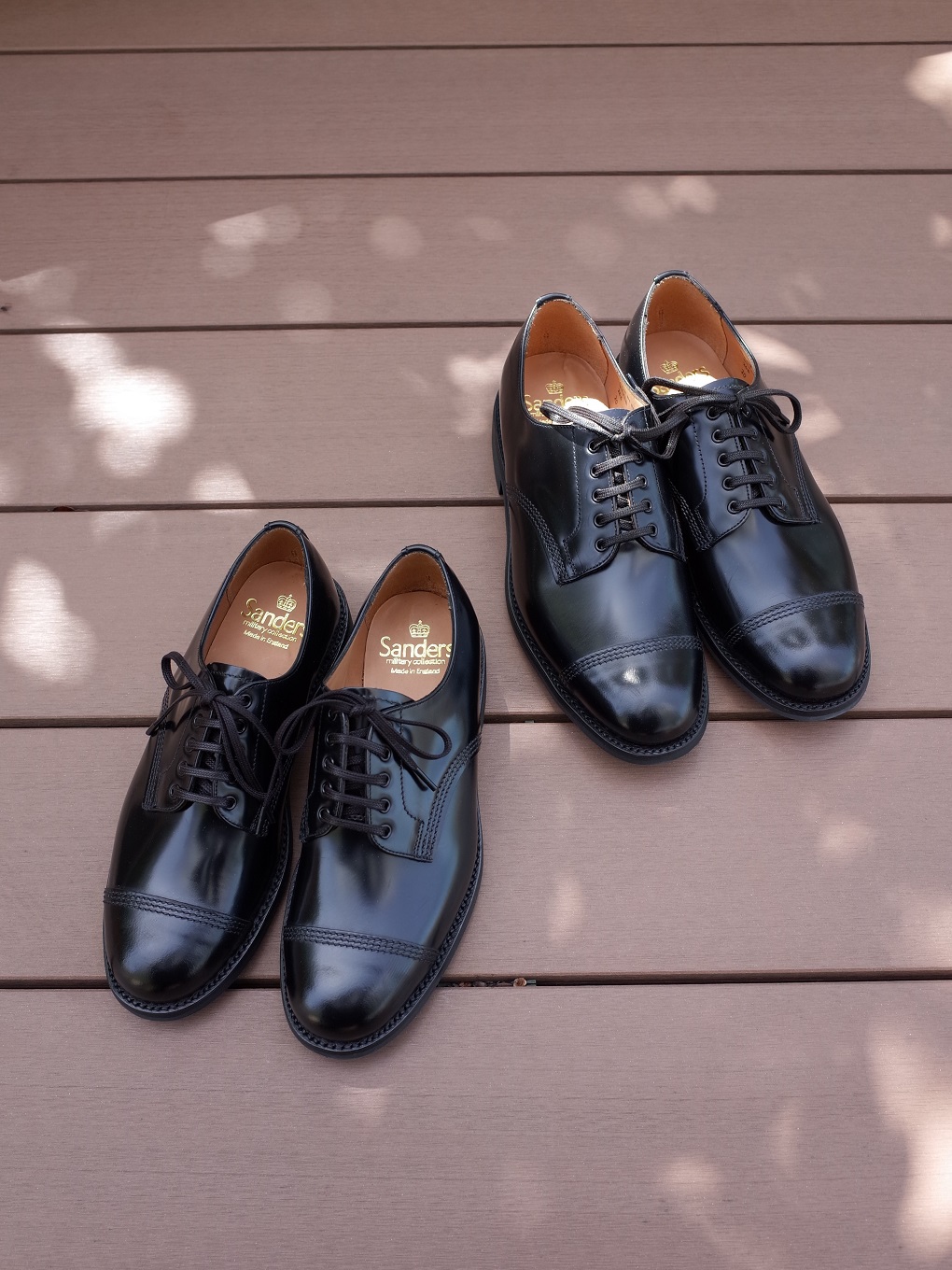 SANDERS”OFFICER SHOE,MILITARY DERBY SHOE” | well-made by MAIDENS SHOP